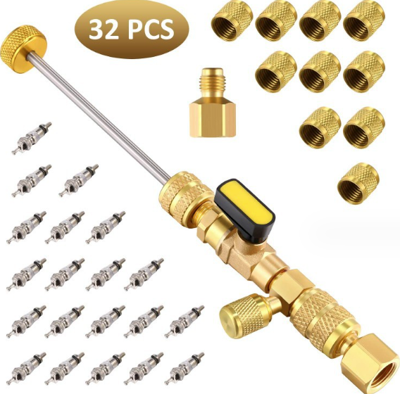 32PCS Valve Core Remover Installer Tool