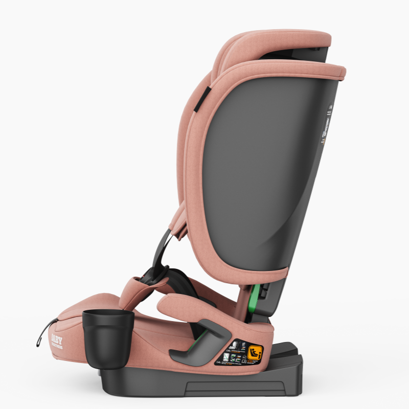 Baby Brightness AirGo Lightweight Compact Travel Pram and Travel Portable Booster Car Seat Pink