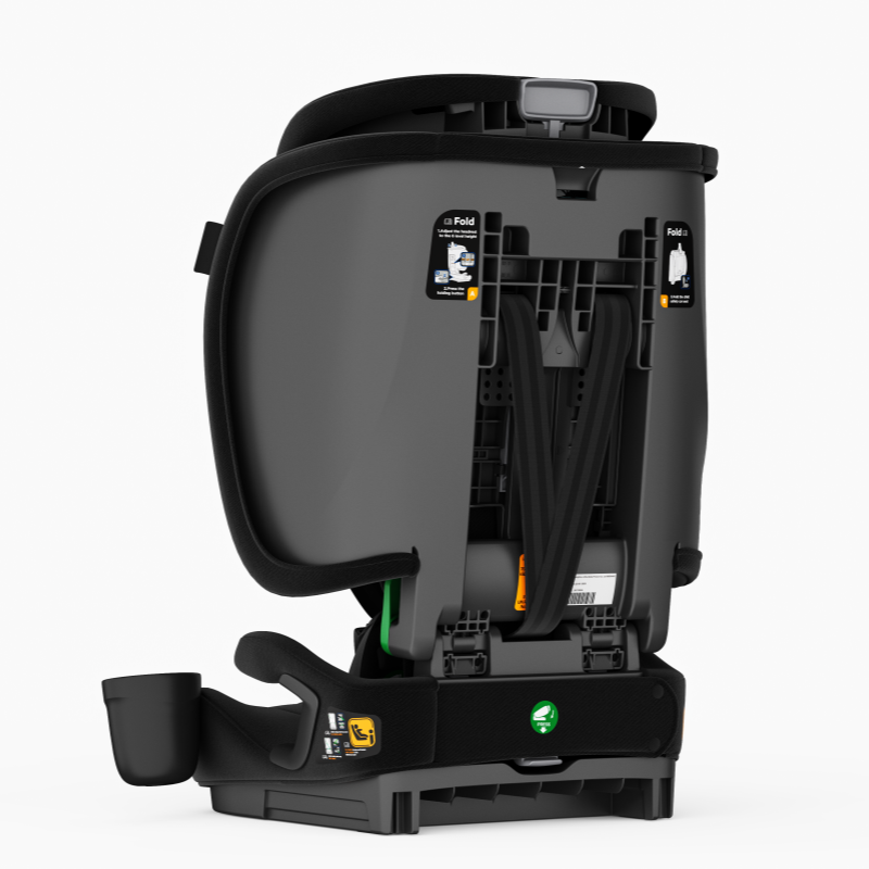 Baby Brightness SecureFit Portable Travel Booster Car Seat Black