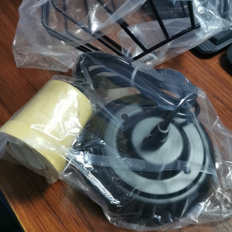 Wood Pendant Light Modern Ceiling Lights Black Lamp Pendant Lighting