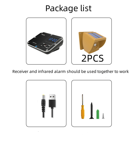 Solar Driveway Alarm System - salelink.co.nz