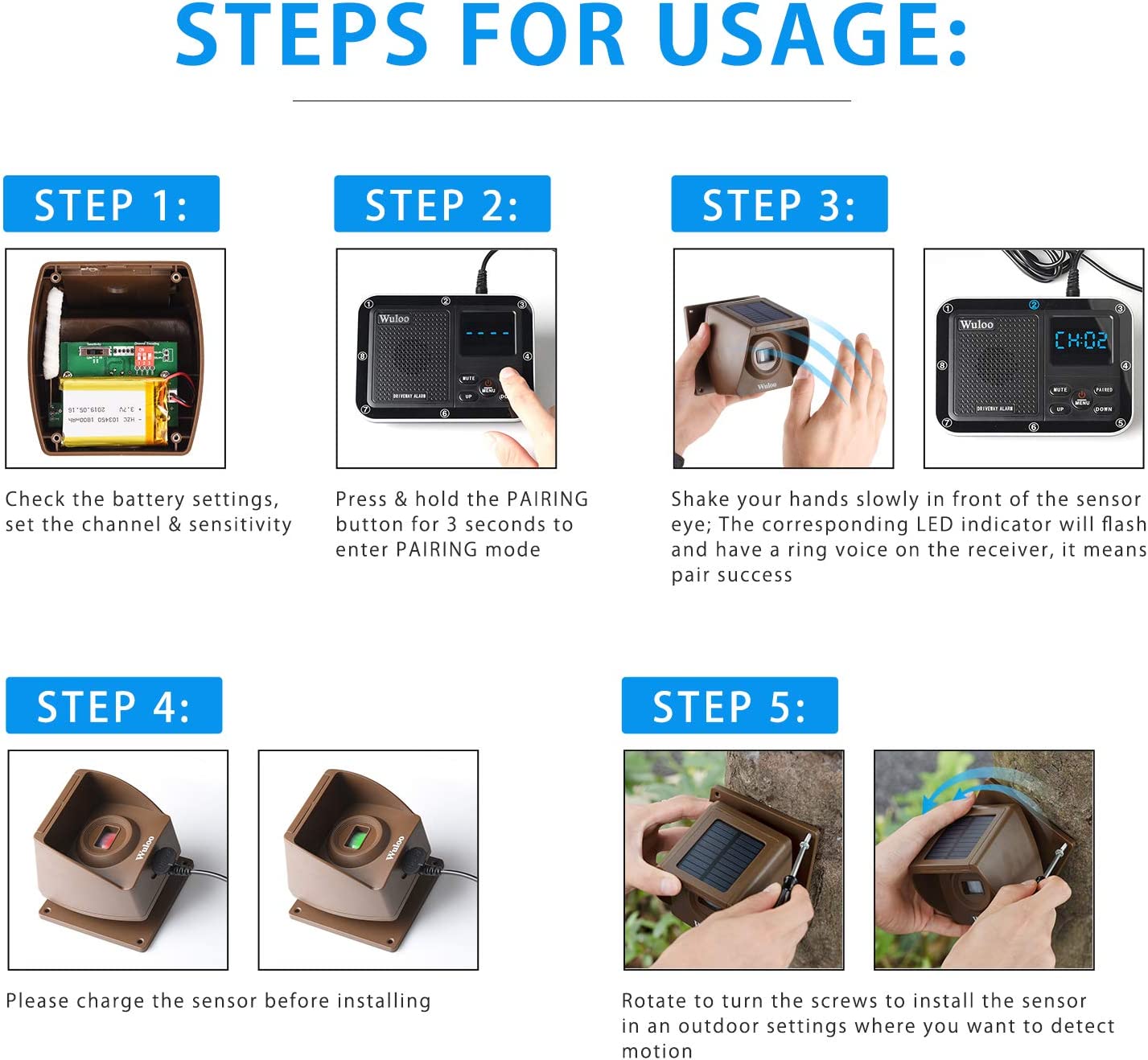 Solar Driveway Alarm System