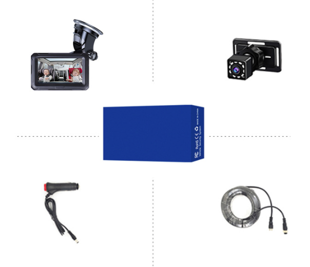 Back Seat Baby Car Camera 4.3inch