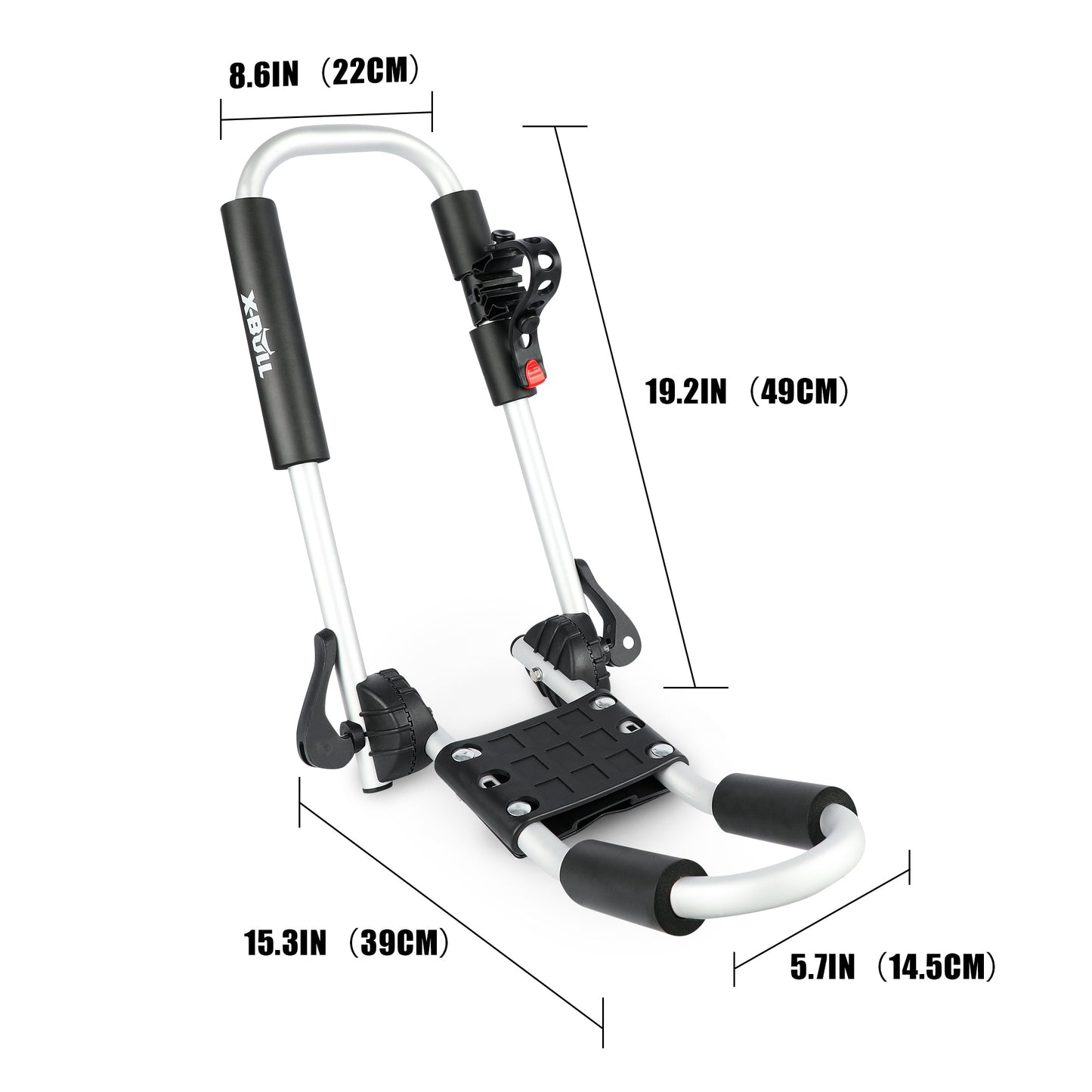 X-BULL Kayak Carrier Roof Rack Holder Folding Surfboard Watercraft Universal