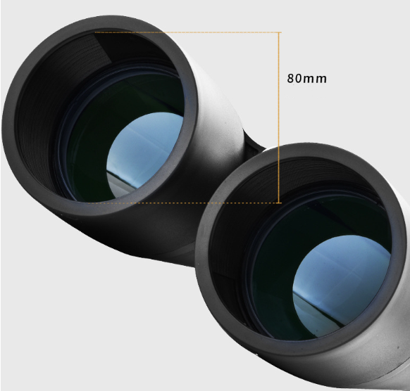 80MM Objective Lens 16MM Precision Eyepiece Variable 30x Professional Telescope
