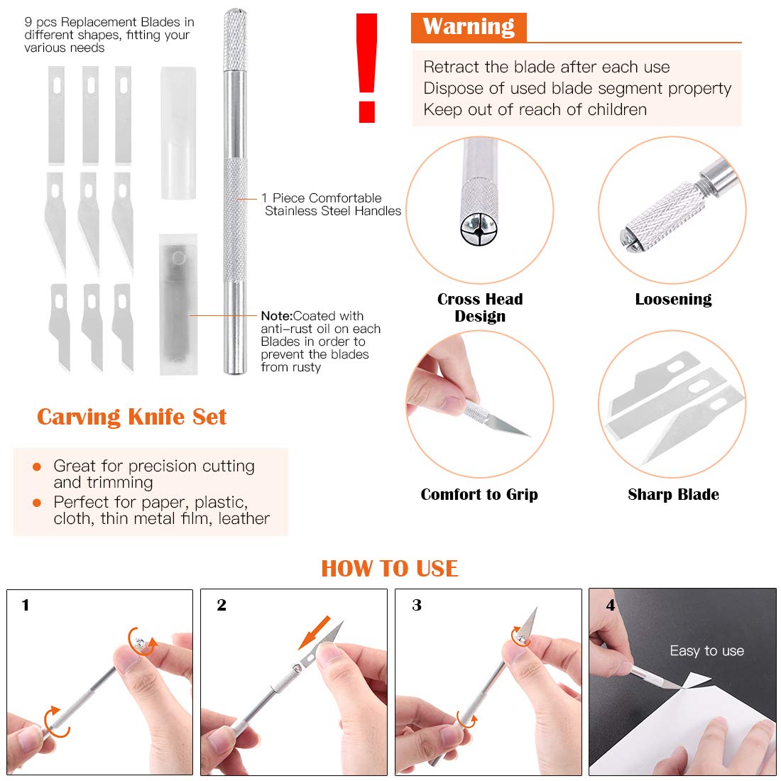 34PCS 3D Printer Accessories Tool Kit