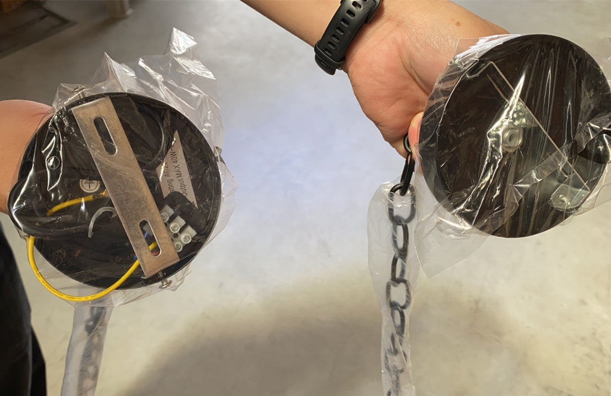 Bamboo Rope Hanging Pendant Light 3 Heads