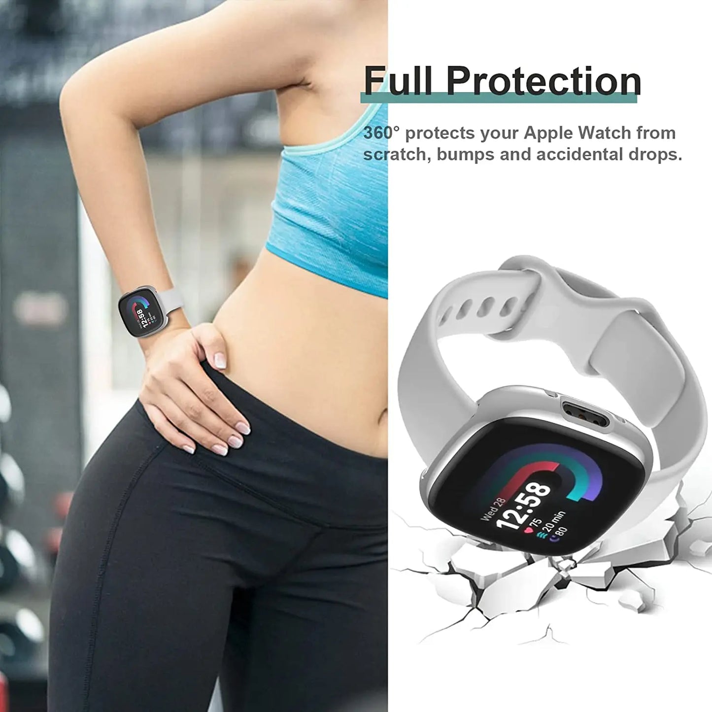Protective Case - Fitbit Versa 4 Watch (9 colours available)