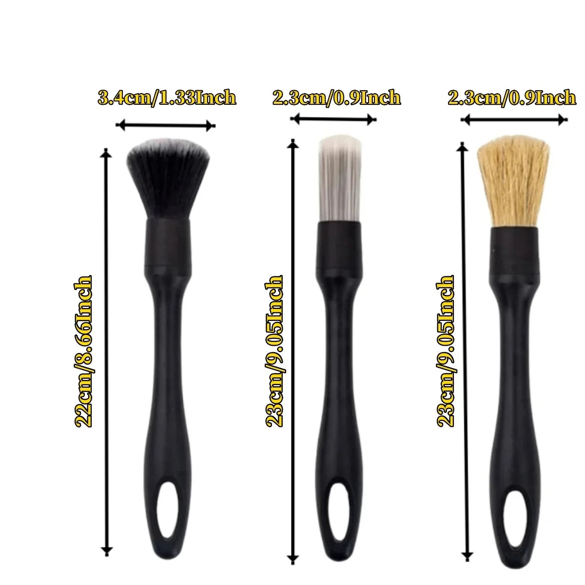 Car Detailing Brush Kit – Interior & Exterior Cleaning Brushes for Cars