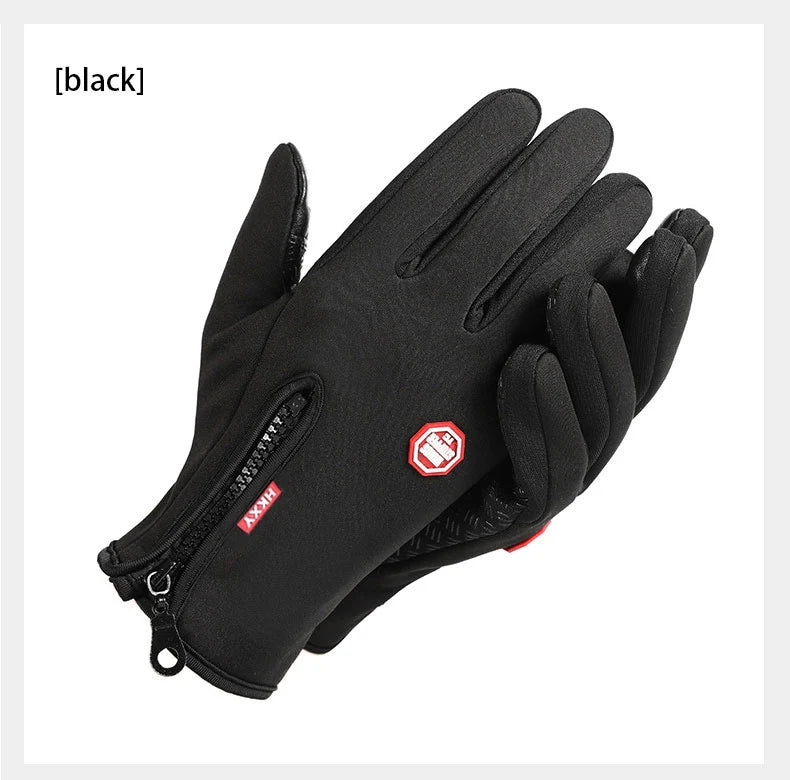 Touchscreen Winter Gloves – Windproof Thermal Gloves for Cycling, Driving & Outdoor Sports