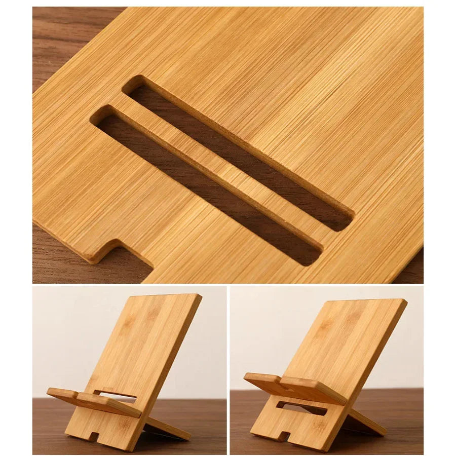 Bamboo Phone Stand