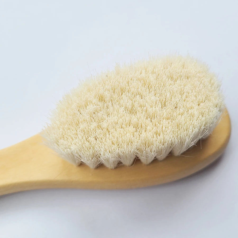 2-Piece Baby Hair Brush & Comb Set – Soft Newborn Grooming Kit