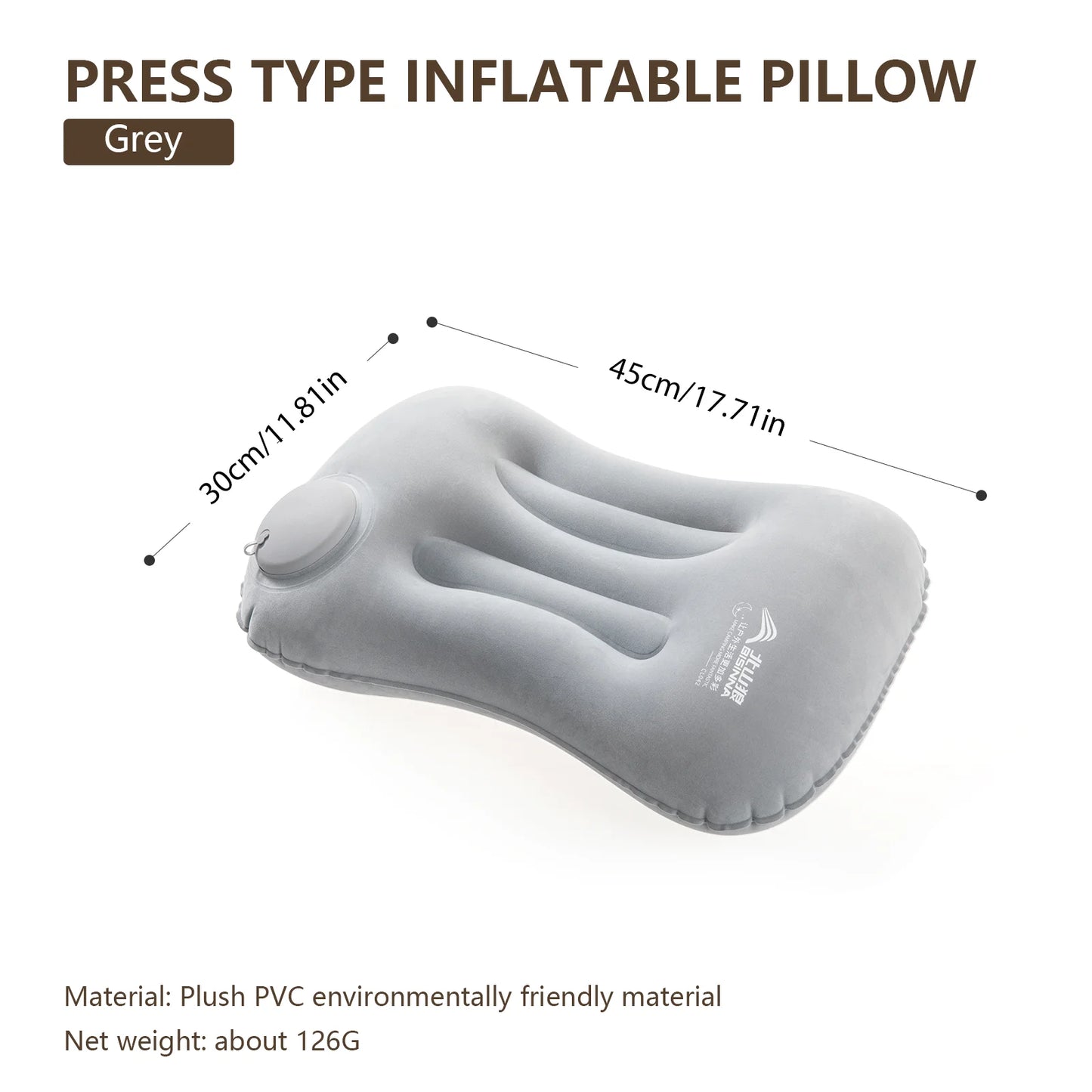Inflatable Camping Pillow – Ultralight Travel & Hiking Air Pillow