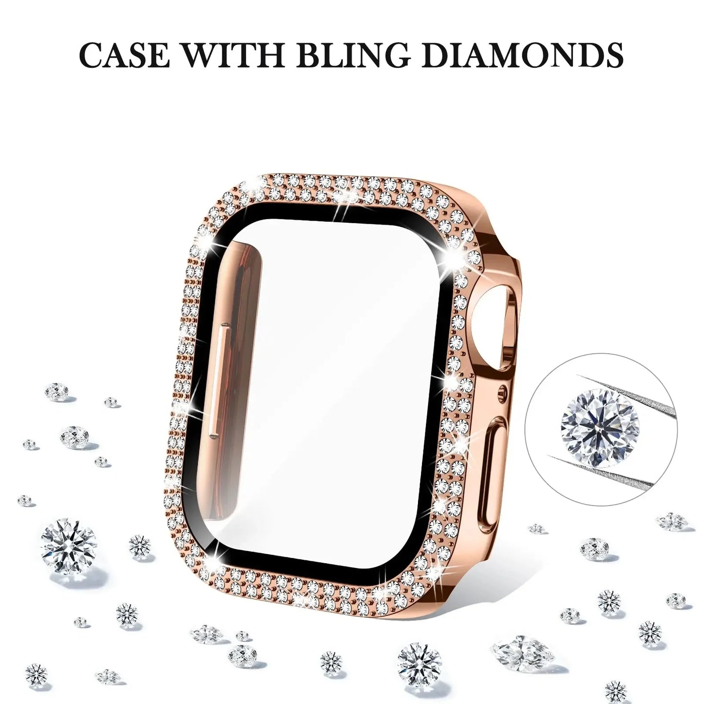 Sparkle Protective Case for the Apple Watch 7, 8 & 9 (41mm) Series