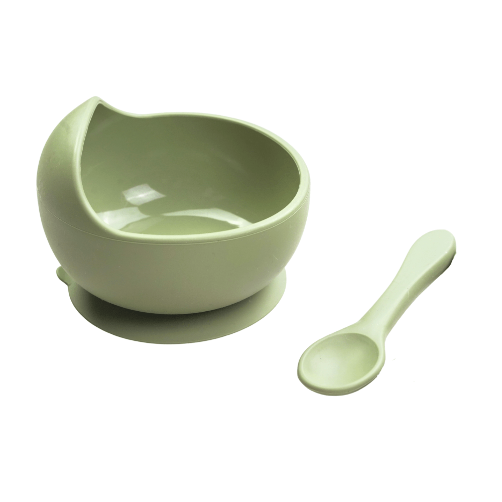 Sleepytot - Suction Bowl & Silicone Spoon Set