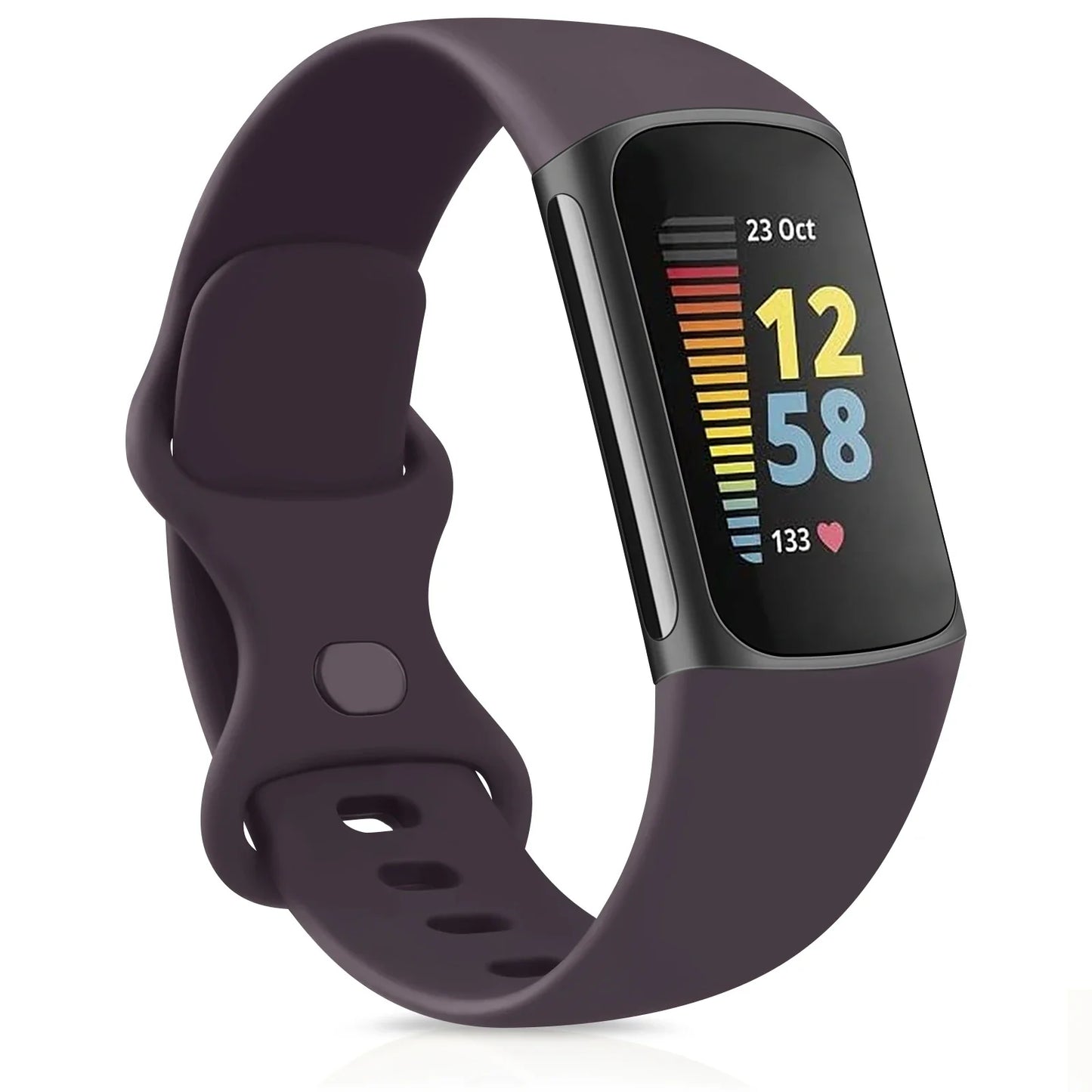 Silicone Sport Strap for the Fitbit Charge 5 Series (25 colours available)