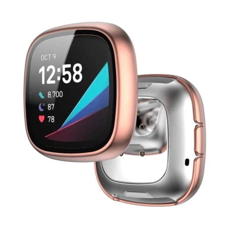 Tempered Glass Case Cover for the Fitbit Versa 3
