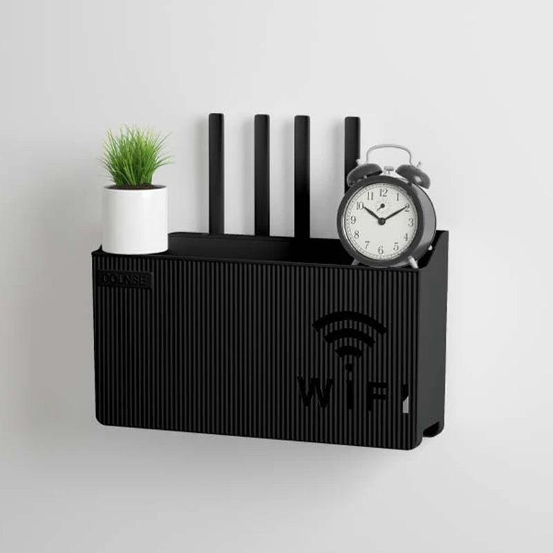 Wall Mounted Router Storage Shelf