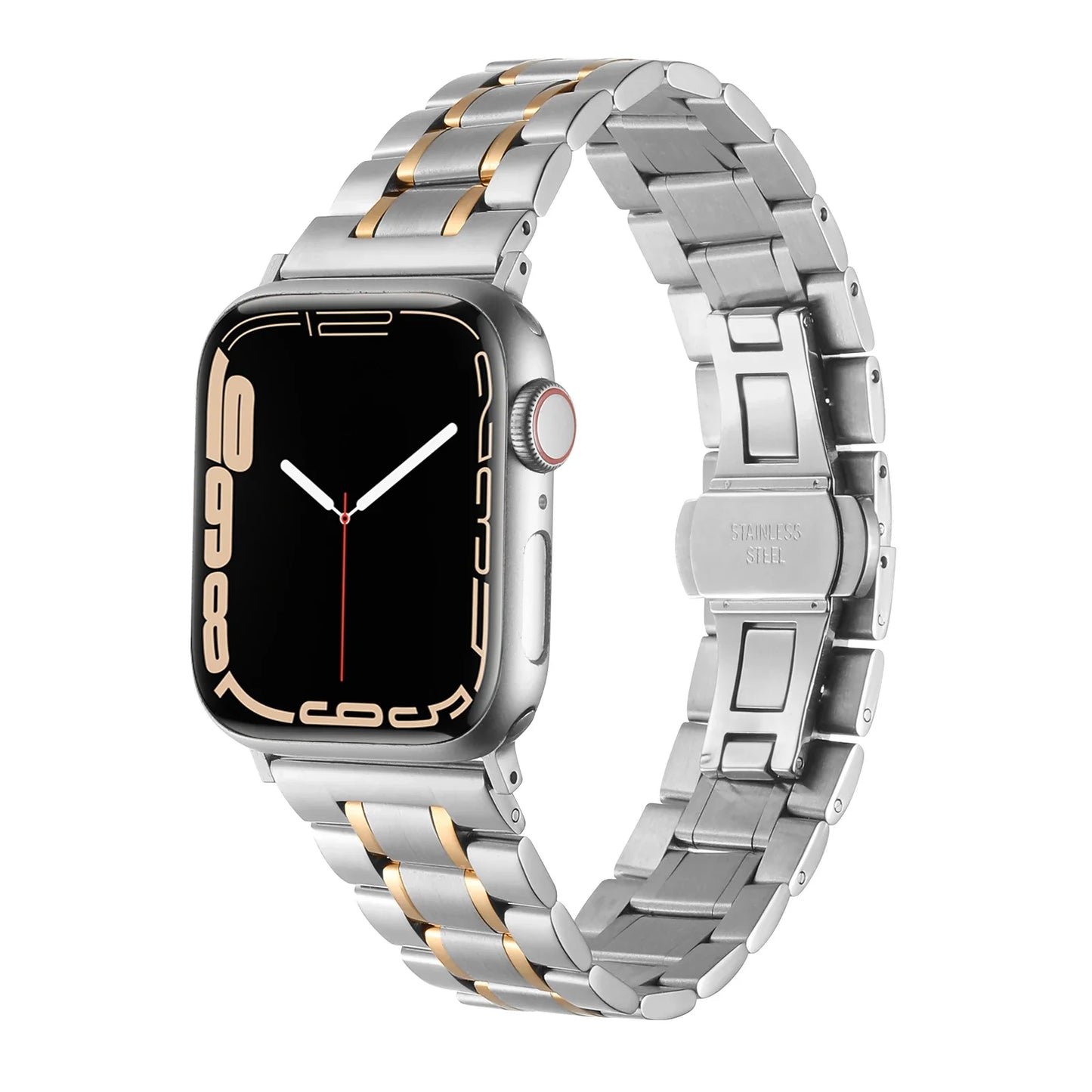 Stainless Steel Strap for the Apple Watch Ultra/Series 3–10 (38–49mm) (2 sizes & 18 colours available)