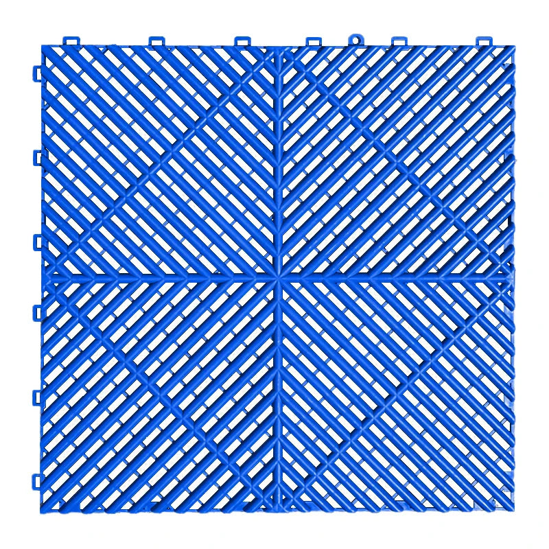Interlocking Plastic Garage Flooring Tiles