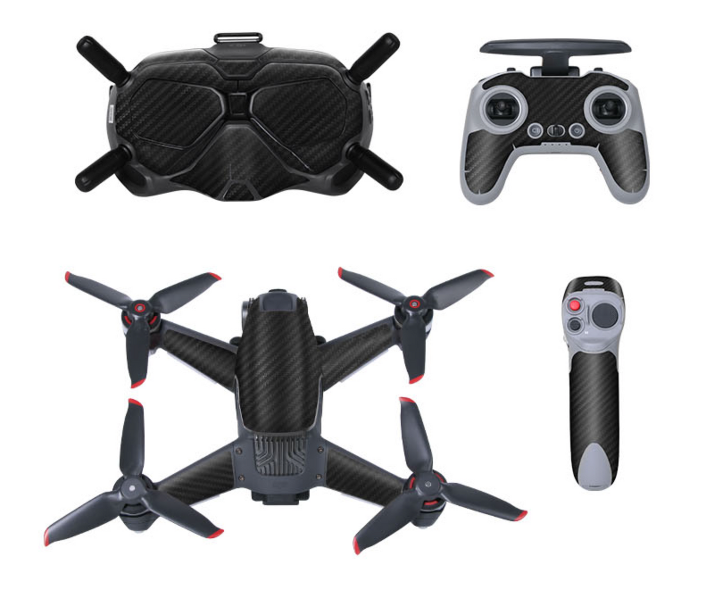 Sunnylife PVC Stickers for DJI FPV Drone - Actiontech