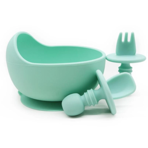 Sleepytot - Suction Bowl & Baby Cutlery Set