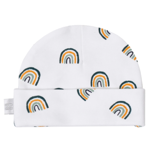 Babu - Organic Rainbow Cotton Hat | 3-6M