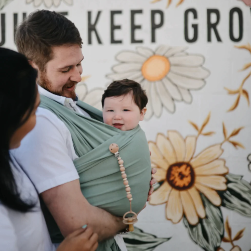 Mushie Baby Carrier Wrap