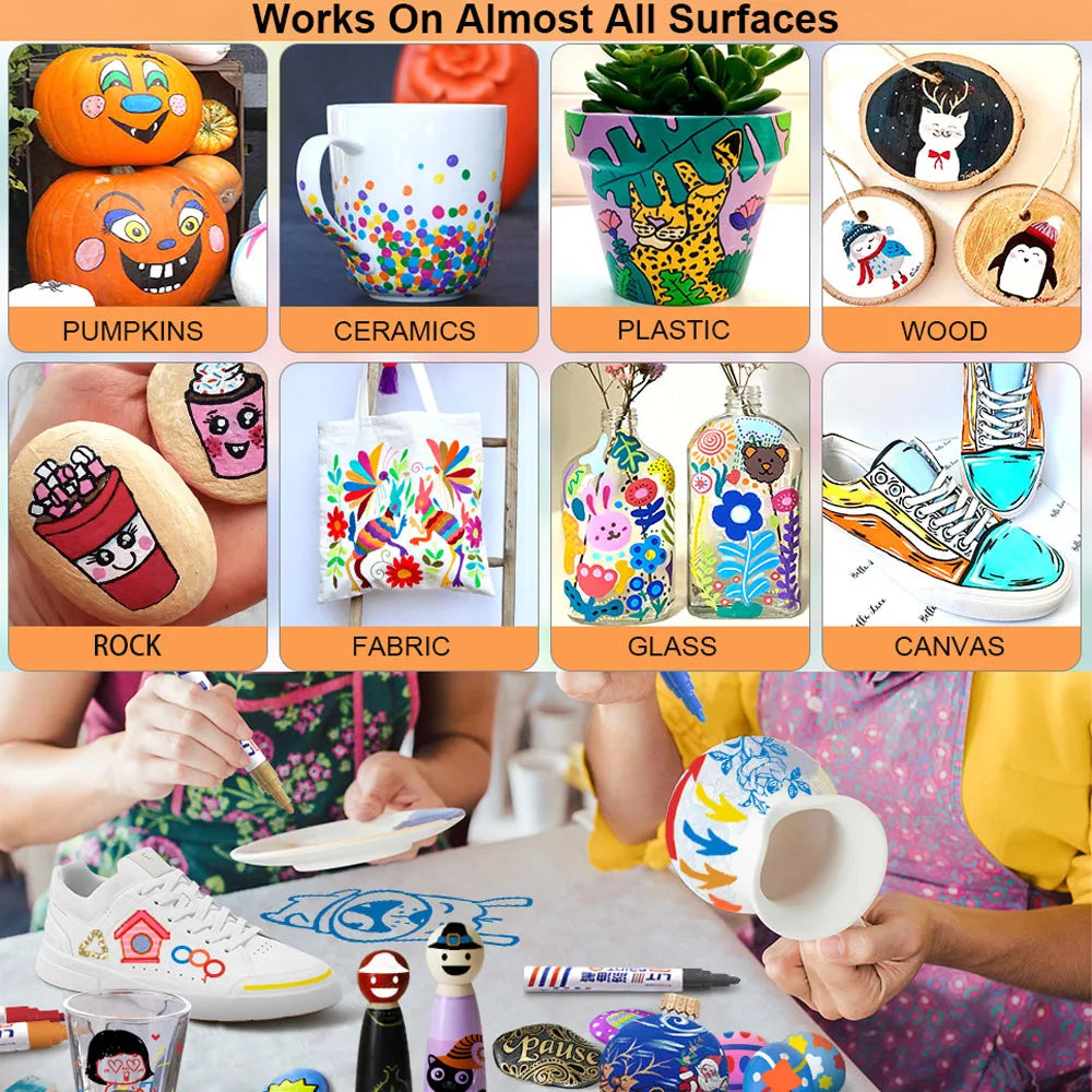 Car Scratch Repair Pen – Waterproof (12 colours available)