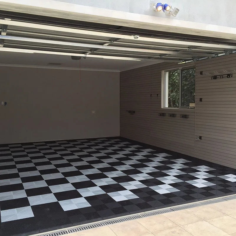 Interlocking Plastic Garage Flooring Tiles