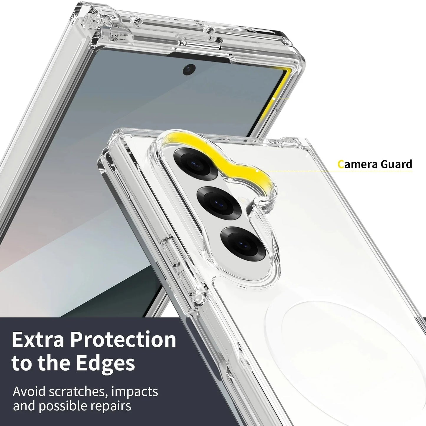 Transparent Phone Case for the Samsung Galaxy Z Fold7