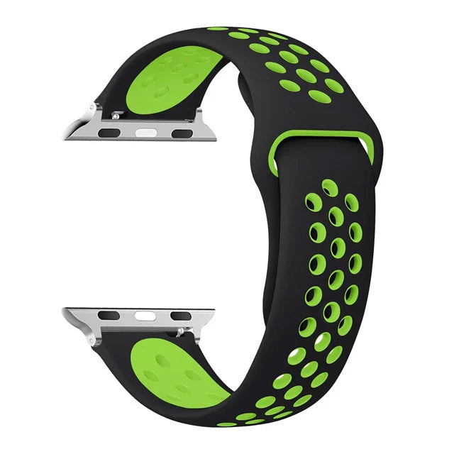 Silicone Sports Strap for the Apple Watch Ultra 2 & Series 10–6 (13 colours available)