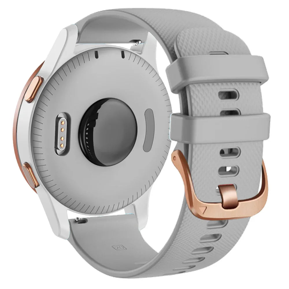Silicone Replacement Strap for the Garmin Vivoactive 6 (available in 10 colours)