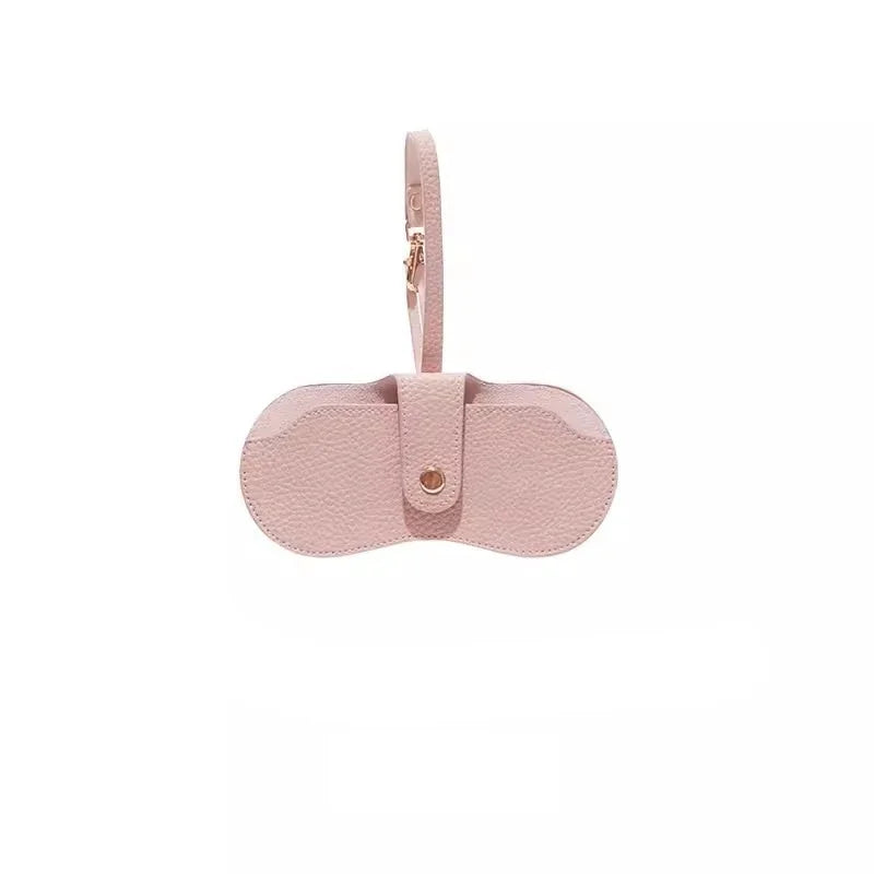 Soft PU Leather Glasses Pouch – Slim Sunglasses Case & Travel Eyewear Holder
