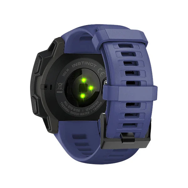 Silicone Strap for the Garmin Instinct 1/2/Esports/Solar Series (22mm) (13 colours available)