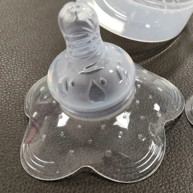 Silicone Breastfeeding Nipple Shield – Soft Reusable Nursing Protector