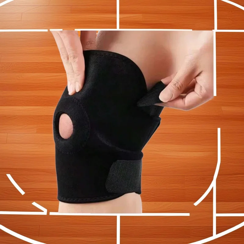 Breathable Adjustable Knee Brace – Compression Knee Support for Exercise & Everyday Comfort