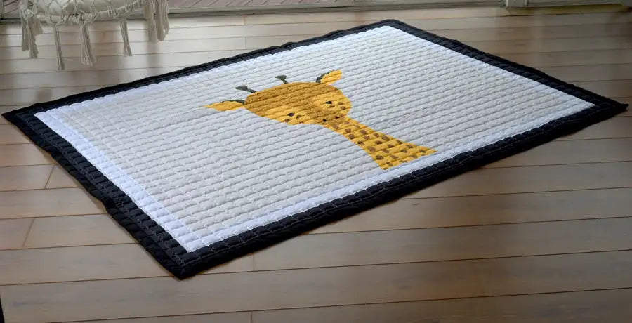 SleepTight Kids Bedroom Floor Mat - GIRAFFE - Babyonline