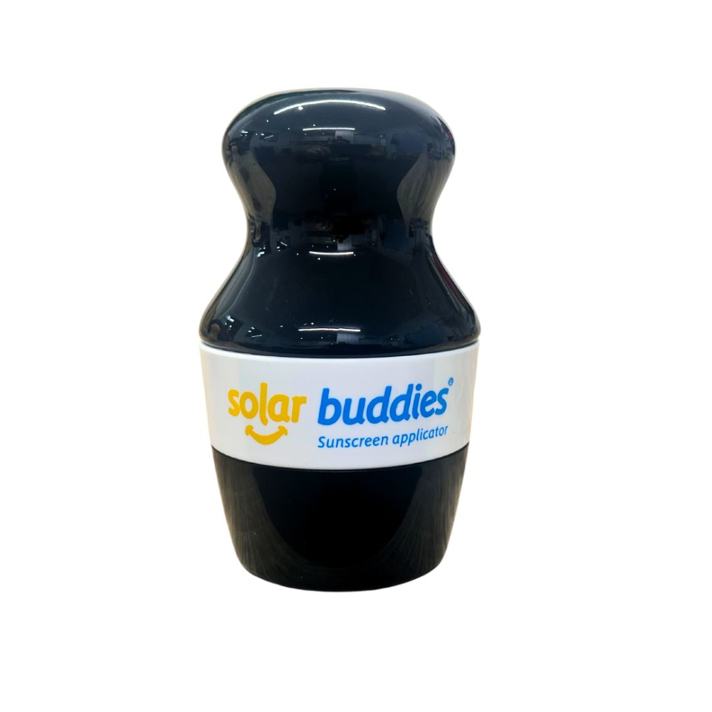 full black solar buddie children's sunscreen applicator