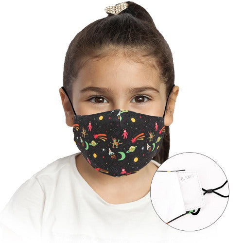 Sleepytot - Childrens Reusable Facemask with certified PM2.5 filter
