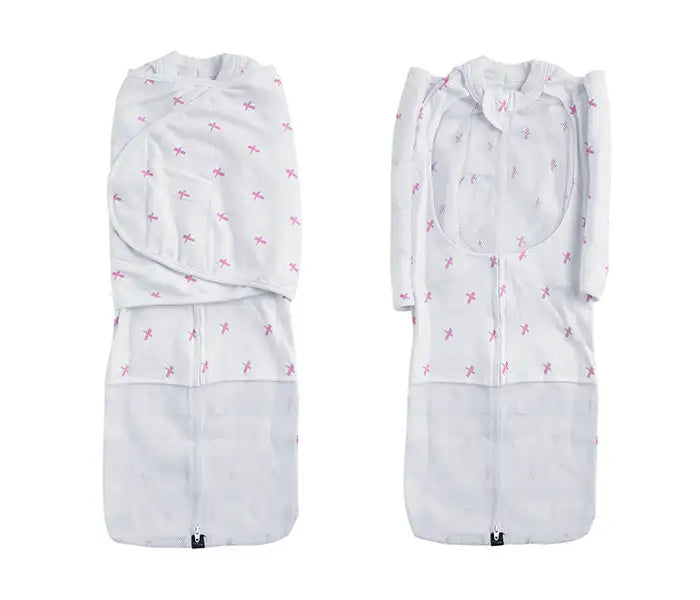 Mum2Mum SUMMER DreamSwaddle PINK CROSS - Babyonline