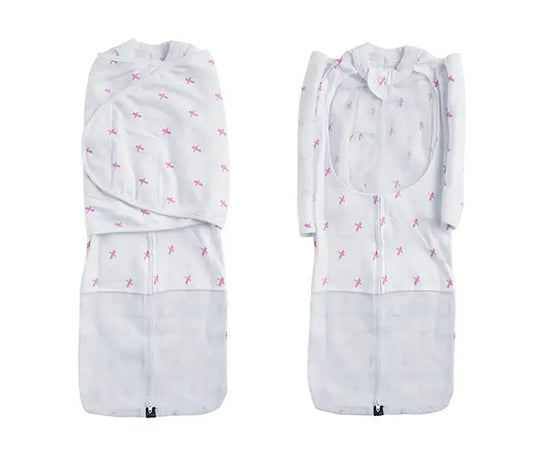 Mum2Mum SUMMER DreamSwaddle PINK CROSS - Babyonline