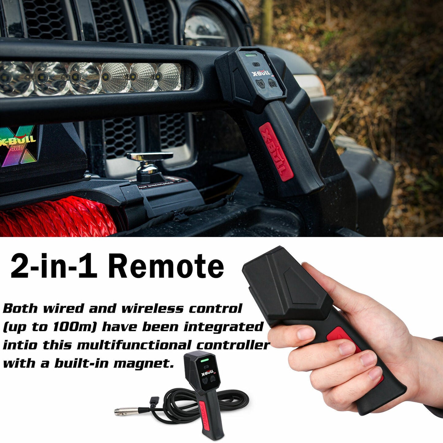 X-BULL Electric Winch 14500lbs