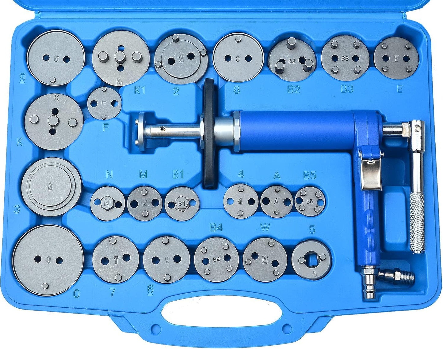 23PCS Pneumatic Brake Caliper Piston Wind Back Compression Spreading Tool