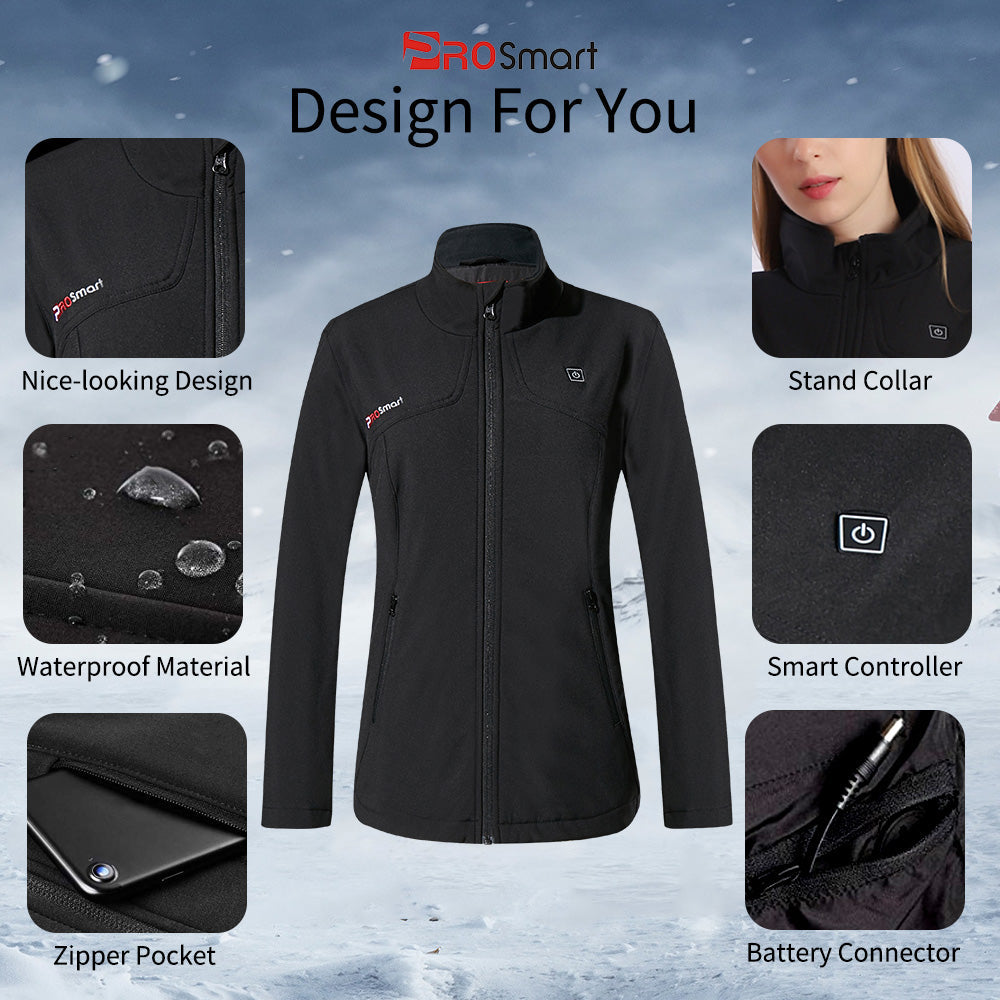 Womens Heated Jacket - XL, with Battery and Charger