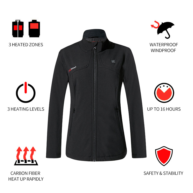 Womens Heated Jacket - XL, with Battery and Charger