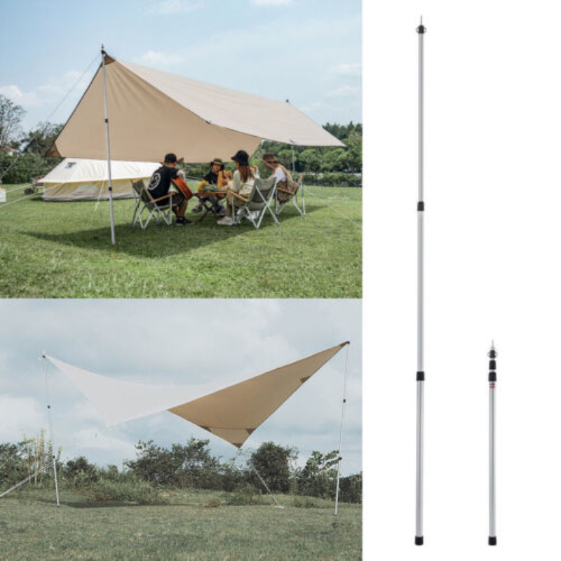 2PCS Camping Tarp Poles