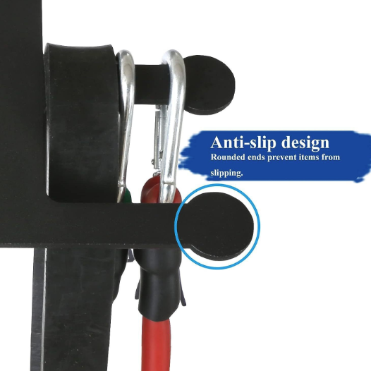 Resistance Rack Band Storage Hanger Gym Equipment Organizer Pull Up Bands Jump Ropes, Storage Rack
