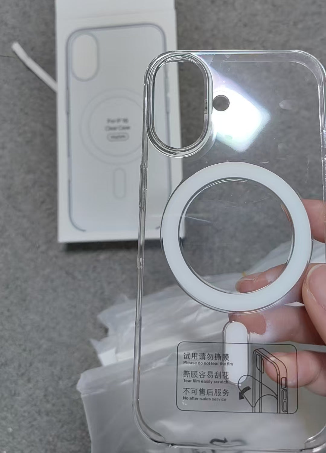 iPhone 16 Case Magsafe Clear