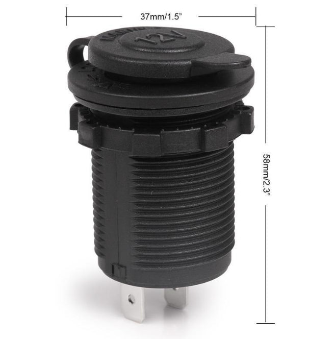 12V Car Boat Motorbike Cigarette Lighter Socket Power Plug Outlet